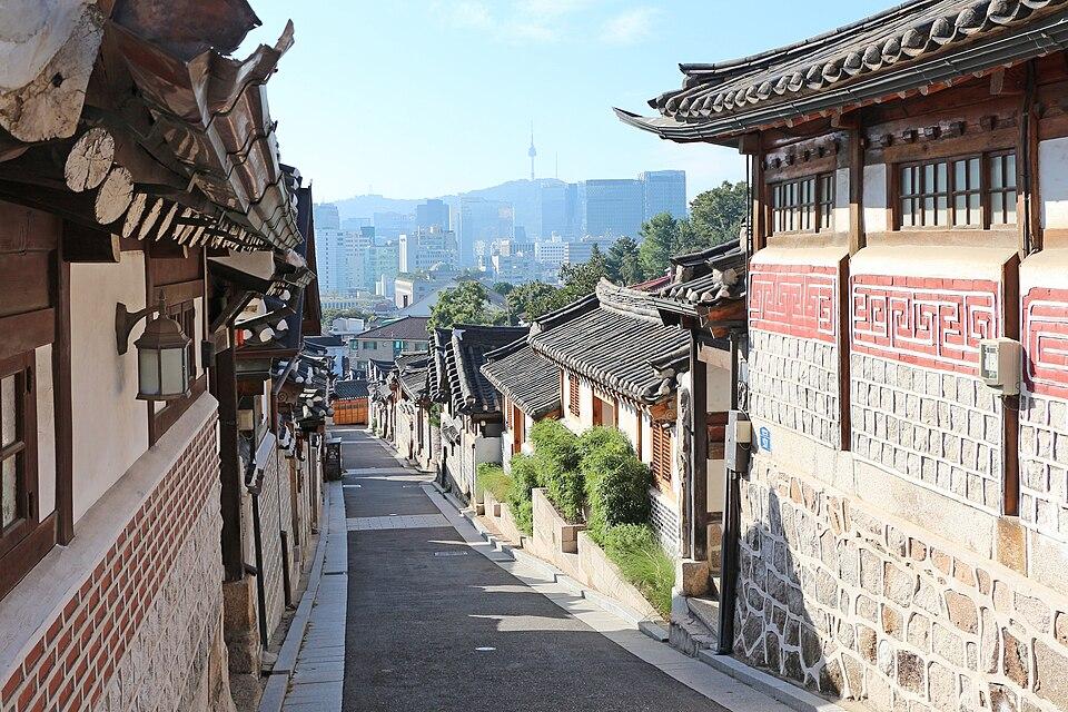 북촌 한옥마을 골목 풍경